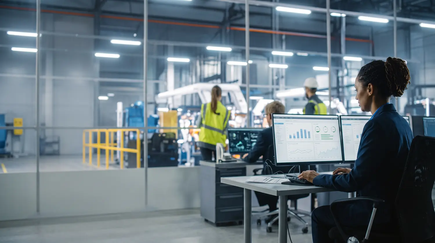 Specialisten beoordelen gekoppelde systemen binnen een operationeel bedrijfsproces